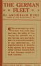 [Gutenberg 56653] • The German Fleet / Being The Companion Volume to The Fleets At War and From Heligoland To Keeling Island